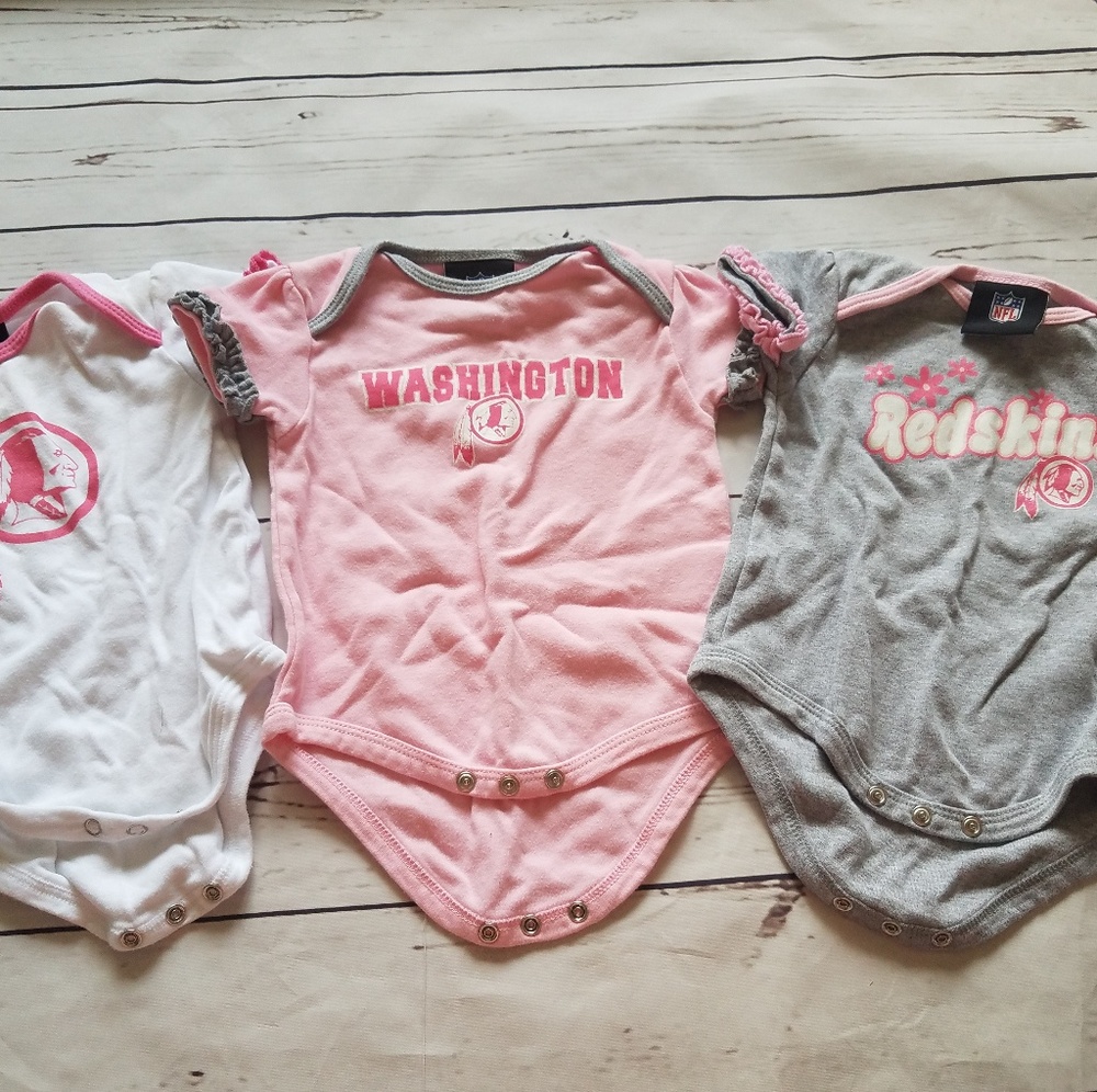 Redskins onesies